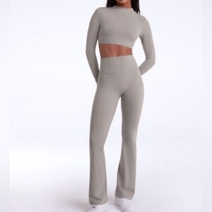 Set Active Leggings Stone